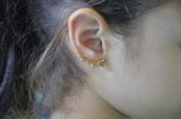 Ear Cuff Dourado Coração